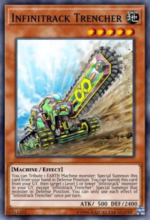 Infinitrack Trencher - (2020 Tin of Lost Memories Mega Pack) - (MP20-EN210) - (Super Rare)