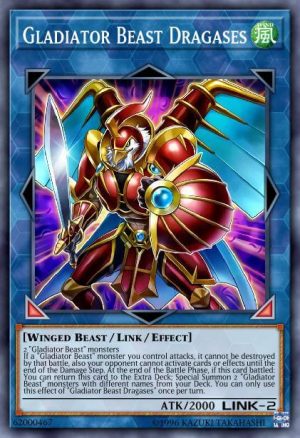 Gladiator Beast Dragases - (2019 Gold Sarcophagus Tin Mega Pack) - (MP19-EN150) - (Common)