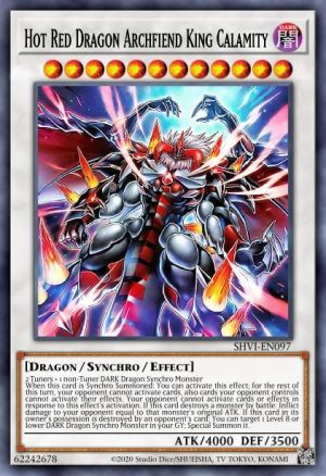 Hot Red Dragon Archfiend King Calamity - (Duel Power) - (DUPO-EN059) - (Ultra Rare)