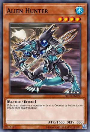 Alien Hunter - (Power of the Duelist) - (POTD-EN026) - (Common)