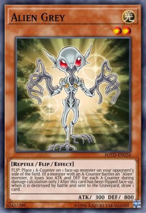 Alien Grey - (Power of the Duelist) - (POTD-EN024) - (Common)