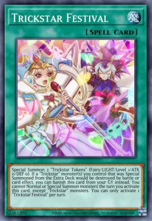 Trickstar Festival - (Dawn of Majesty) - (DAMA-EN098) - (Super Rare)