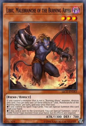 Libic, Malebranche of the Burning Abyss - (Secrets of Eternity) - (SECE-EN083) - (Rare)