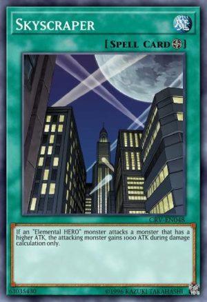 Skyscraper - (Legendary Duelists Magical Hero) - (LED6-EN021) - (Common)