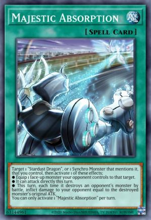 Majestic Absorption - (2022 Tin of the Pharaoh's Gods) - (MP22-EN153) - (Common)