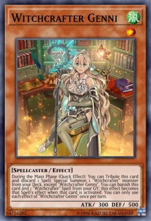 Witchcrafter Genni - (Magnificent Mavens) - (MAMA-EN023) - (Ultra Rare)