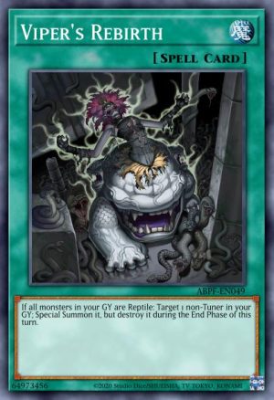 Viper's Rebirth - (Ancient Guardians) - (ANGU-EN053) - (Rare)