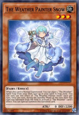 The Weather Painter Snow - (Maximum Gold El Dorado) - (MGED-EN016) - (Premium Gold Rare)
