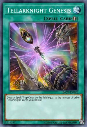 Tellarknight Genesis - (Invasion Vengeance) - (INOV-EN062) - (Super Rare)