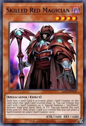 Skilled Red Magician - (Dimension of Chaos) - (DOCS-EN036) - (Rare)