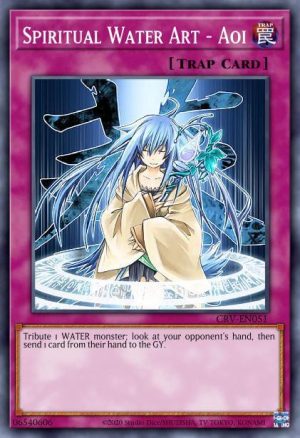 Spiritual Water Art - Aoi - (Structure Spirit Charmers) - (SDCH-EN031) - (Common)