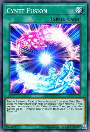 Cynet Fusion - (2019 Gold Sarcophagus Tin Mega Pack) - (MP19-EN193) - (Common)