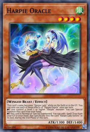 Harpie Oracle - (Legendary Duelists Sisters of the Rose) - (LED4-EN002) - (Super Rare)