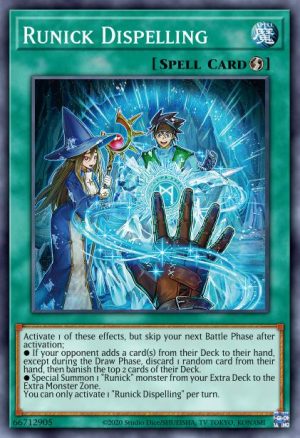 Runick Dispelling - (Dueling Heroes Tin) - (MP23-EN244) - (Common)