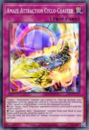 Amaze Attraction Cyclo-Coaster - (Lightning Overdrive) - (LIOV-EN071) - (Ultra Rare)