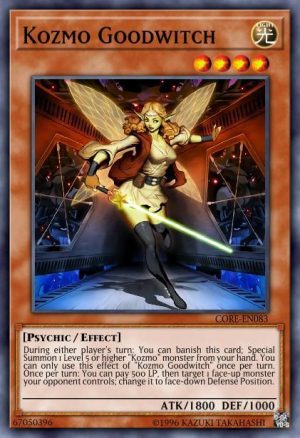 Kozmo Goodwitch - (Premium Gold Infinite Gold) - (PGL3-EN025) - (Gold Secret Rare)