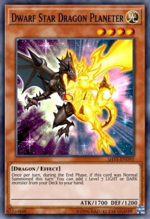Dwarf Star Dragon Planeter - (Toon Chaos) - (TOCH-EN034) - (Rare)