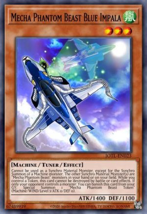 Mecha Phantom Beast Blue Impala - (Maximum Gold) - (MAGO-EN064) - (Rare)