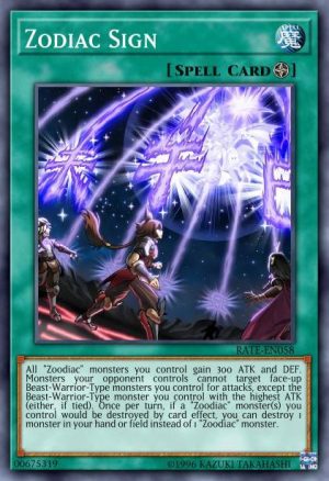Zodiac Sign - (Raging Tempest) - (RATE-EN058) - (Common)
