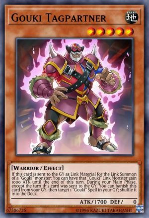 Gouki Tagpartner - (2019 Gold Sarcophagus Tin Mega Pack) - (MP19-EN075) - (Common)