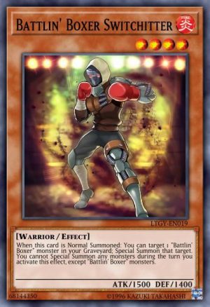 Battlin' Boxer Switchitter - (Legendary Duelists: Soulburning Volcano) - (LD10-EN041) - (Common)