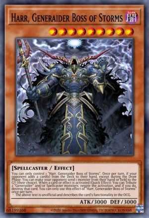 Harr, Generaider Boss of Storms - (Eternity Code) - (ETCO-EN027) - (Super Rare)