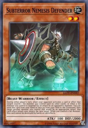 Subterror Nemesis Defender - (Raging Tempest) - (RATE-EN082) - (Rare)