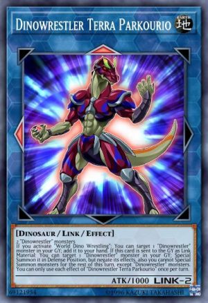 Dinowrestler Terra Parkourio - (Dark Neostorm) - (DANE-EN042) - (Common)