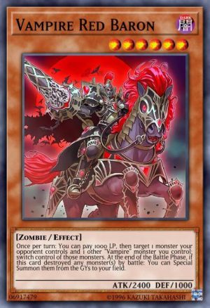 Vampire Red Baron - (2019 Gold Sarcophagus Tin Mega Pack) - (MP19-EN238) - (Common)