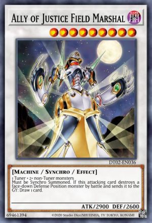 Ally of Justice Field Marshal - (Hidden Arsenal Chapter 1) - (HAC1-EN091) - (Common)