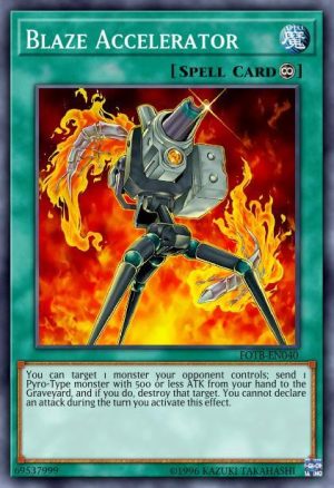 Blaze Accelerator - (Legendary Duelists: Soulburning Volcano) - (LD10-EN030) - (Common)