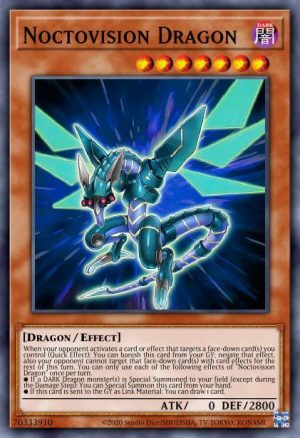 Noctovision Dragon - (2021 Tin of Ancient Battles) - (MP21-EN048) - (Super Rare)