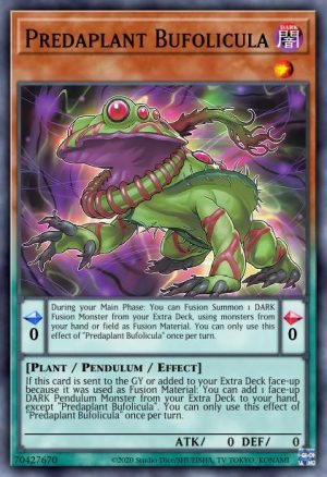Predaplant Bufolicula - (Dueling Heroes Tin) - (MP23-EN070) - (Common)