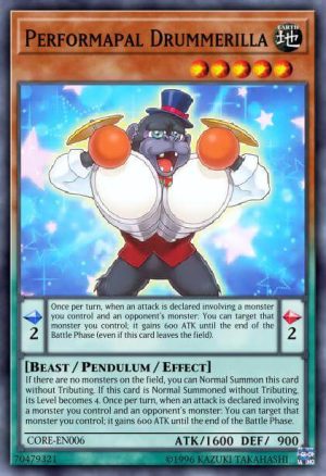 Performapal Drummerilla - (Clash of Rebellions) - (CORE-EN006) - (Common)