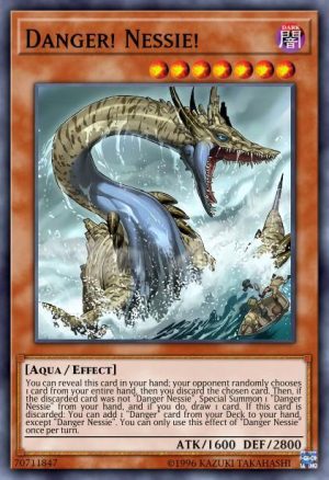 Danger! Nessie! - (Maximum Gold El Dorado) - (MGED-EN019) - (Premium Gold Rare)