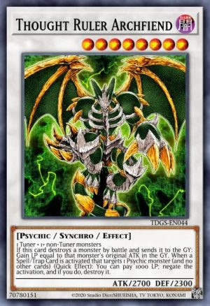 Thought Ruler Archfiend - (Brothers of Legend) - (BROL-EN070) - (Ultra Rare)