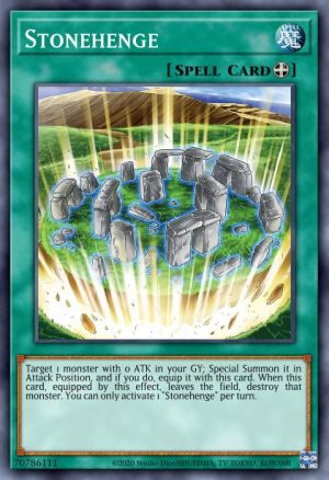 Stonehenge - (Battles of Legend Crystal Revenge) - (BLCR-EN024) - (Ultra Rare)