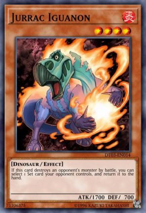 Jurrac Iguanon - (Speed Duel GX Midterm Paradox) - (SGX2-ENC06) - (Common)
