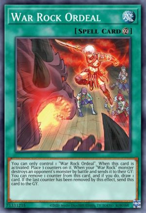 War Rock Ordeal - (Blazing Vortex) - (BLVO-EN098) - (Common)