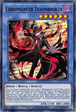 Libromancer Doombroker - (Dueling Heroes Tin) - (MP23-EN047) - (Common)