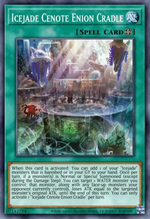 Icejade Cenote Enion Cradle - (Dueling Heroes Tin) - (MP23-EN028) - (Common)