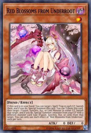 Red Blossoms from Underroot - (Duel Devastator) - (DUDE-EN006) - (Ultra Rare)