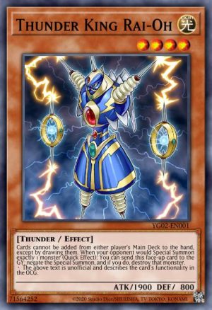 Thunder King Rai-Oh - (LC 2 The Duel Academy Years Mega Pack) - (LCGX-EN203) - (Common)