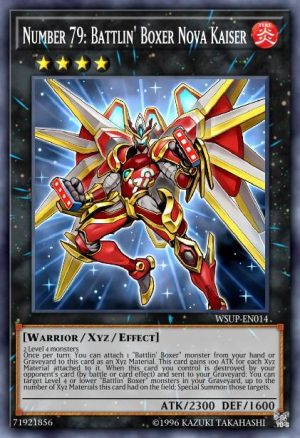 Number 79: Battlin' Boxer Nova Kaiser - (Legendary Duelists: Soulburning Volcano) - (LD10-EN044) - (Rare)