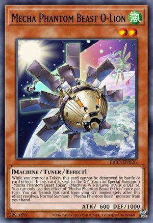 Mecha Phantom Beast O-Lion - (Battles of Legend Armageddon) - (BLAR-EN072) - (Ultra Rare)