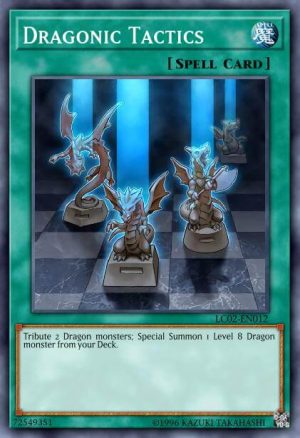 Dragonic Tactics - (LC Kaiba Mega Pack) - (LCKC-EN073) - (Secret Rare)