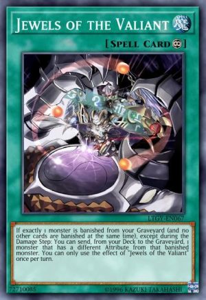 Jewels of the Valiant - (Lord of the Tachyon Galaxy) - (LTGY-EN067) - (Common)