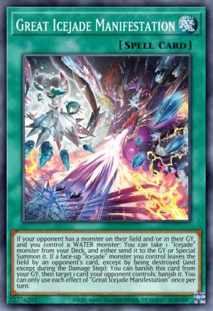 Icejade Manifestation - (Photon Hypernova) - (PHHY-EN053) - (Common)