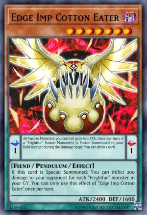 Edge Imp Cotton Eater - (2019 Gold Sarcophagus Tin Mega Pack) - (MP19-EN227) - (Common)