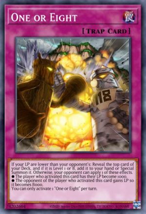 One or Eight - (2021 Tin of Ancient Battles) - (MP21-EN217) - (Common)